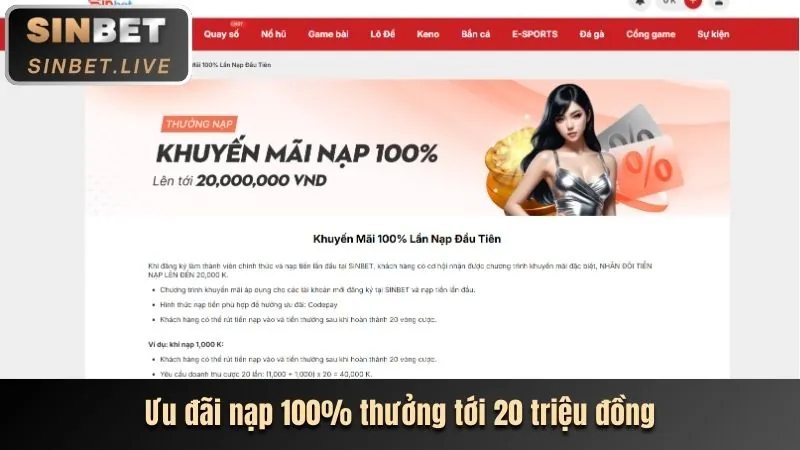 Ưu đãi đăng ký bsports